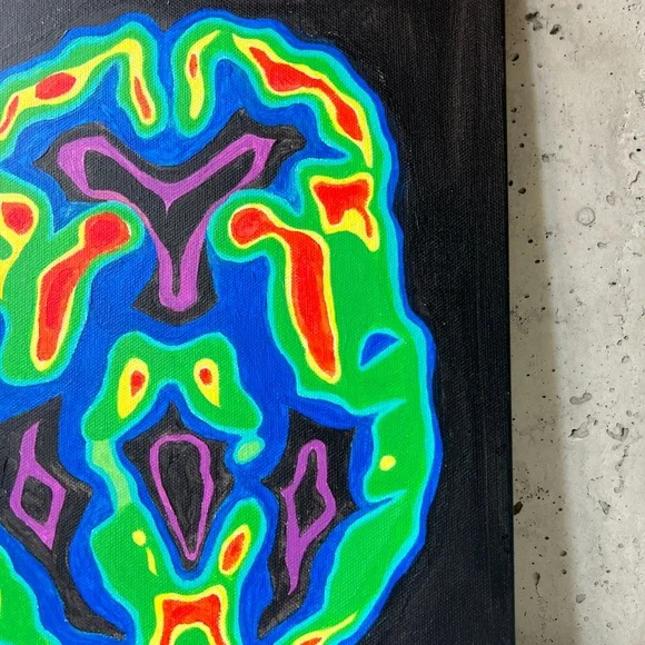 BRAIN SCAN PAINTING